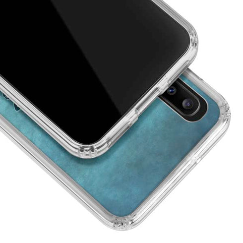 Brigid Ashwood Dolphin Celtic Knot Galaxy A30 Clear Case