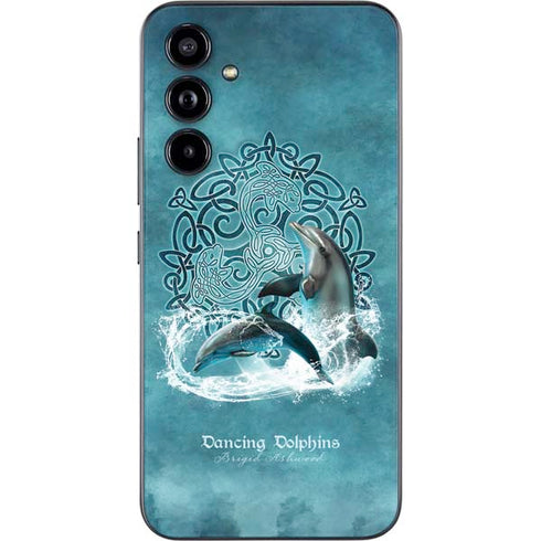 Brigid Ashwood Dolphin Celtic Knot Galaxy A54 5G Skin