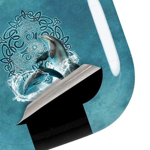 Brigid Ashwood Dolphin Celtic Knot Galaxy Buds Pro Skin
