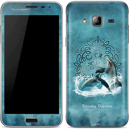 Brigid Ashwood Dolphin Celtic Knot Galaxy J3 Skin