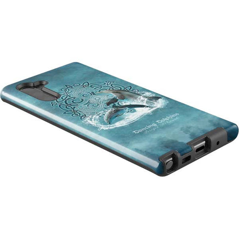 Brigid Ashwood Dolphin Celtic Knot Galaxy Note 10 Pro Case