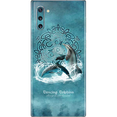 Brigid Ashwood Dolphin Celtic Knot Galaxy Note 10 Skin