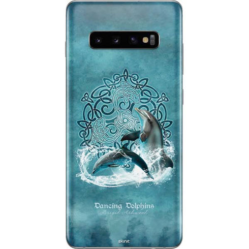 Brigid Ashwood Dolphin Celtic Knot Galaxy S10 Plus Skin