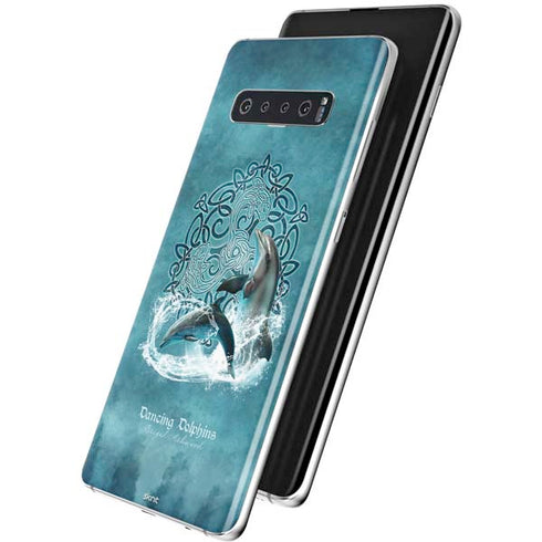 Brigid Ashwood Dolphin Celtic Knot Galaxy S10 Skin