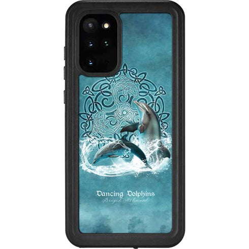 Brigid Ashwood Dolphin Celtic Knot Galaxy S20 Plus Waterproof Case