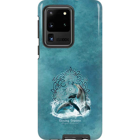 Brigid Ashwood Dolphin Celtic Knot Galaxy S20 Ultra 5G Pro Case