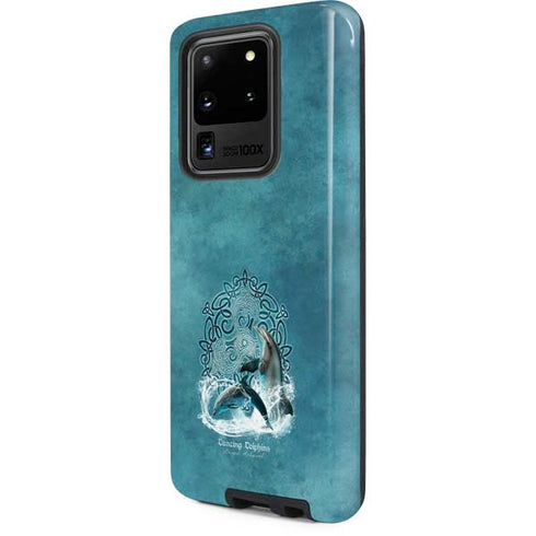 Brigid Ashwood Dolphin Celtic Knot Galaxy S20 Ultra 5G Pro Case