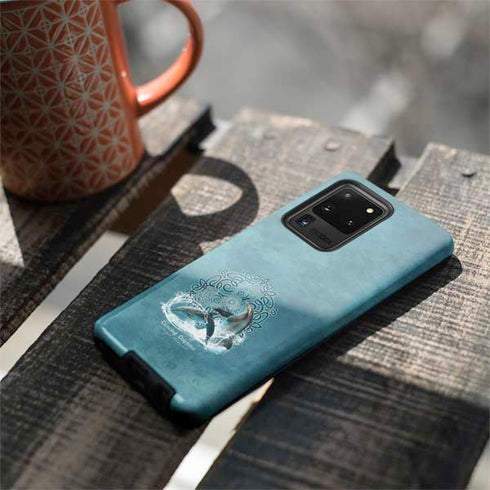 Brigid Ashwood Dolphin Celtic Knot Galaxy S20 Ultra 5G Pro Case