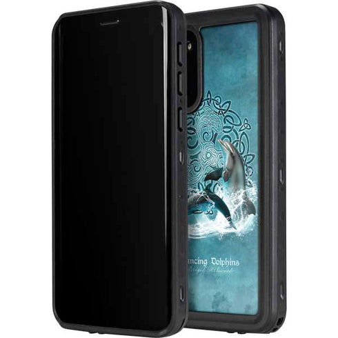 Brigid Ashwood Dolphin Celtic Knot Galaxy S20 Waterproof Case