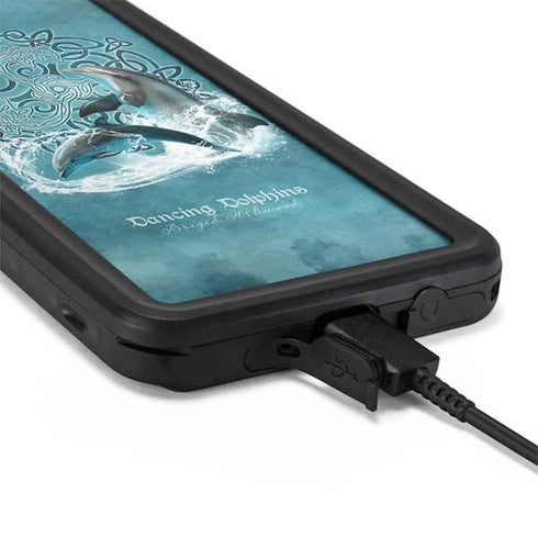 Brigid Ashwood Dolphin Celtic Knot Galaxy S20 Waterproof Case