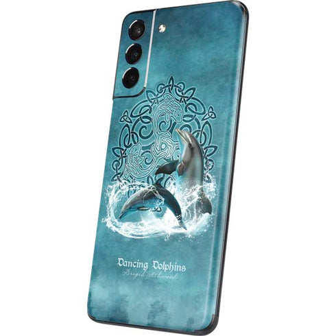 Brigid Ashwood Dolphin Celtic Knot Galaxy S21 5G Skin