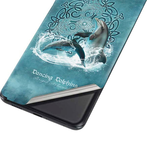 Brigid Ashwood Dolphin Celtic Knot Galaxy S21 5G Skin