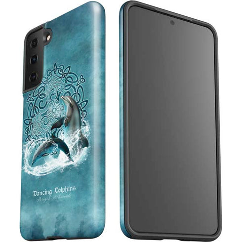 Brigid Ashwood Dolphin Celtic Knot Galaxy S21 FE Pro Case