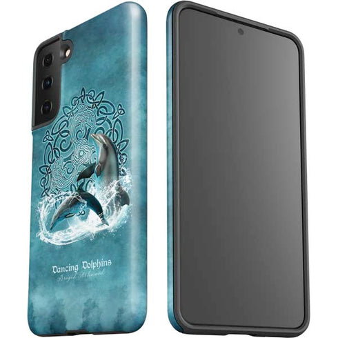 Brigid Ashwood Dolphin Celtic Knot Galaxy S21 Plus 5G Pro Case