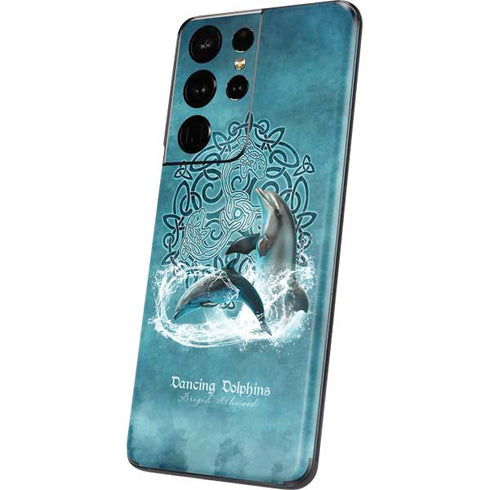 Brigid Ashwood Dolphin Celtic Knot Galaxy S21 Ultra 5G Skin