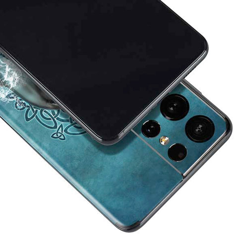 Brigid Ashwood Dolphin Celtic Knot Galaxy S21 Ultra 5G Skin