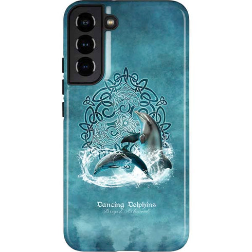 Brigid Ashwood Dolphin Celtic Knot Galaxy S22 Plus Pro Case