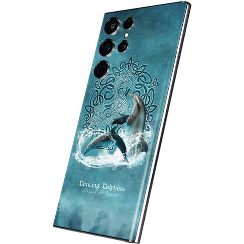 Brigid Ashwood Dolphin Celtic Knot Galaxy S22 Ultra Skin