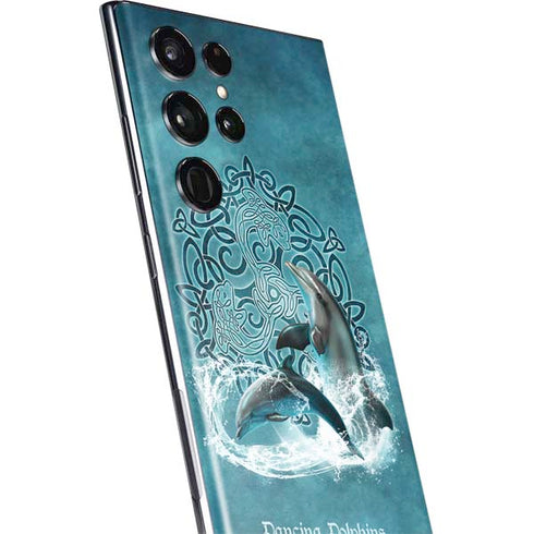 Brigid Ashwood Dolphin Celtic Knot Galaxy S22 Ultra Skin