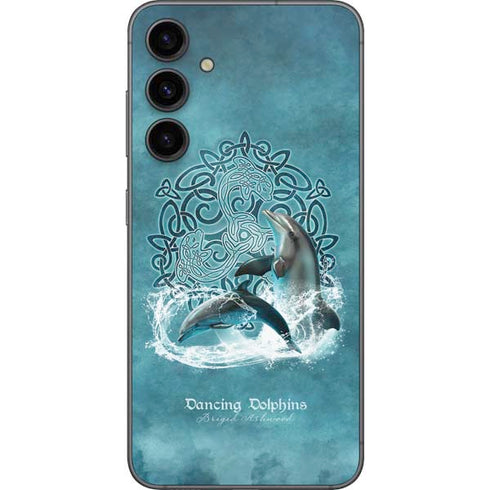 Dolphin Celtic Knot by Brigid Ashwood Galaxy S23 FE Skin