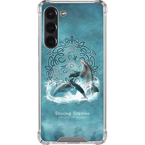 Brigid Ashwood Dolphin Celtic Knot Galaxy S23 Plus Clear Case