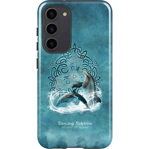Brigid Ashwood Dolphin Celtic Knot Galaxy S23 Plus Pro Case