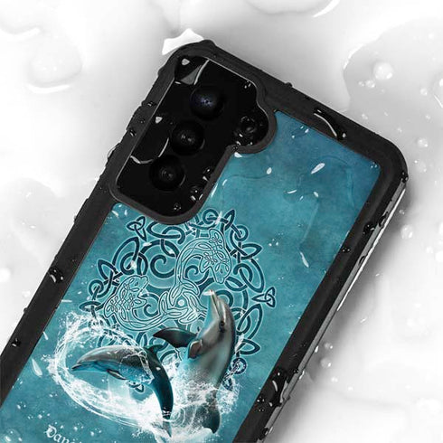 Brigid Ashwood Dolphin Celtic Knot Galaxy S23 Plus Waterproof Case