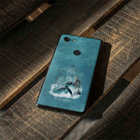 Brigid Ashwood Dolphin Celtic Knot Google Pixel 3 Skin
