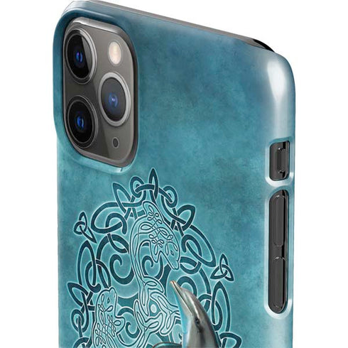 Brigid Ashwood Dolphin Celtic Knot iPhone 11 Pro Max Lite Case