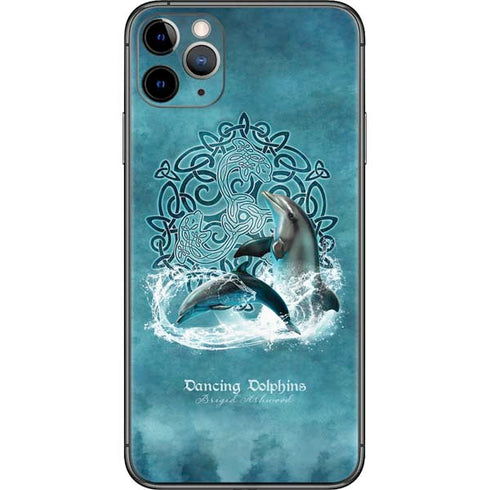 Brigid Ashwood Dolphin Celtic Knot iPhone 11 Pro Max Skin