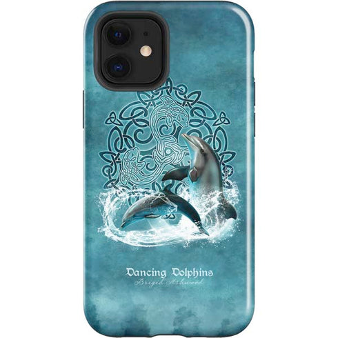 Brigid Ashwood Dolphin Celtic Knot iPhone 12 Impact Case