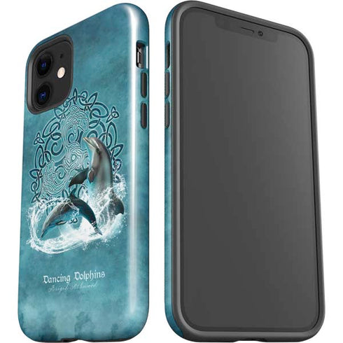 Brigid Ashwood Dolphin Celtic Knot iPhone 12 Impact Case