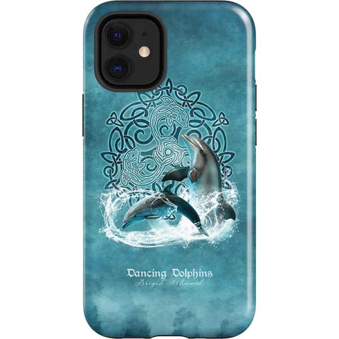 Brigid Ashwood Dolphin Celtic Knot iPhone 12 Mini Impact Case