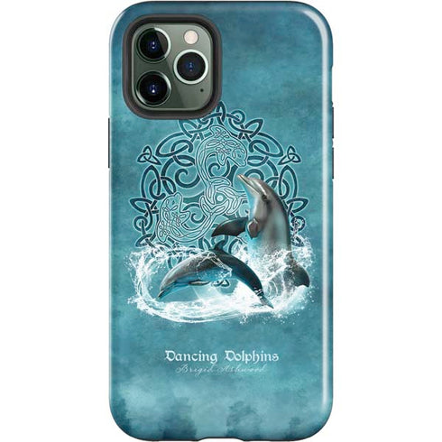 Brigid Ashwood Dolphin Celtic Knot iPhone 12 Pro Impact Case