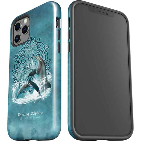 Brigid Ashwood Dolphin Celtic Knot iPhone 12 Pro Impact Case