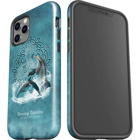 Brigid Ashwood Dolphin Celtic Knot iPhone 12 Pro Max Impact Case