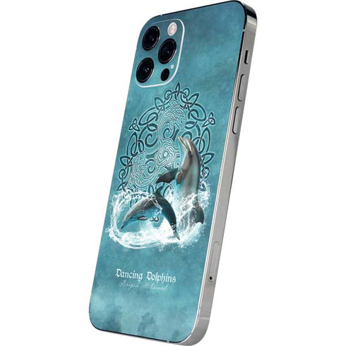 Brigid Ashwood Dolphin Celtic Knot iPhone 12 Pro Skin
