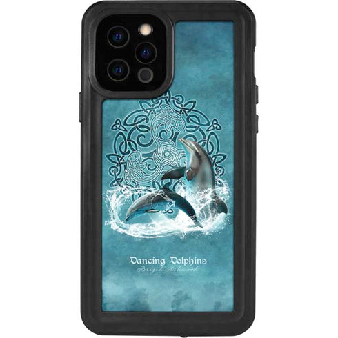 Brigid Ashwood Dolphin Celtic Knot iPhone 12 Pro Waterproof Case
