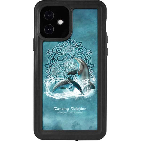 Brigid Ashwood Dolphin Celtic Knot iPhone 12 Waterproof Case