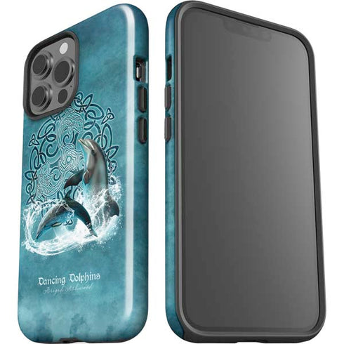 Brigid Ashwood Dolphin Celtic Knot iPhone 13 Pro Max Impact Case