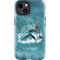 Dolphin Celtic Knot by Brigid Ashwood iPhone 15 Plus Impact Case