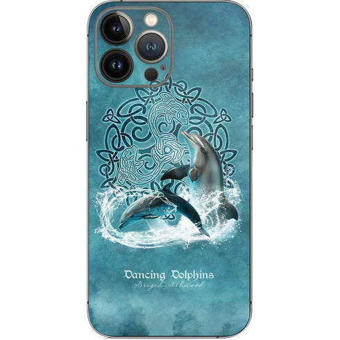 Brigid Ashwood Dolphin Celtic Knot iPhone 14 Pro Max Skin