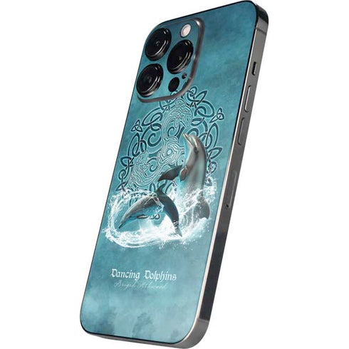 Brigid Ashwood Dolphin Celtic Knot iPhone 14 Pro Max Skin