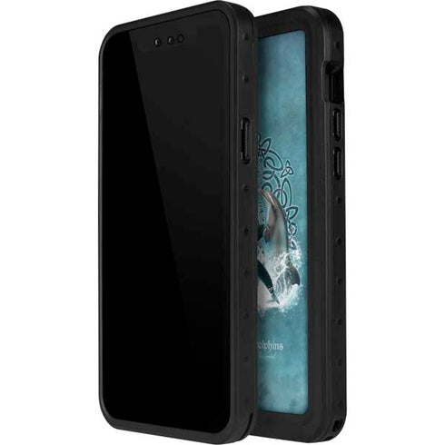 Brigid Ashwood Dolphin Celtic Knot iPhone 14 Pro Waterproof Case