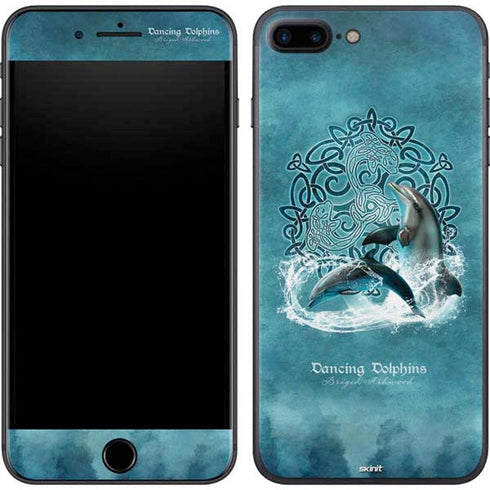 Brigid Ashwood Dolphin Celtic Knot iPhone 7 Plus Skin