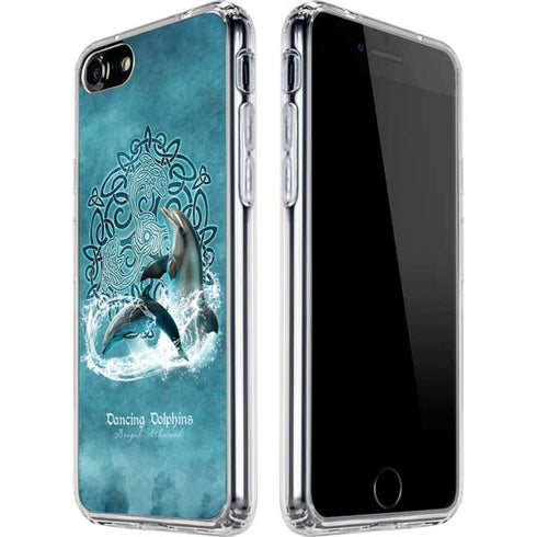Brigid Ashwood Dolphin Celtic Knot iPhone SE (2nd & 3rd Gen) Clear Case