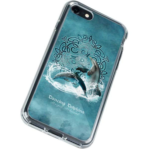 Brigid Ashwood Dolphin Celtic Knot iPhone SE (2nd & 3rd Gen) Clear Case