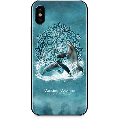 Brigid Ashwood Dolphin Celtic Knot iPhone XS Max Skin
