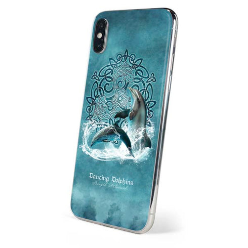 Brigid Ashwood Dolphin Celtic Knot iPhone XS Max Skin