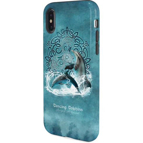 Brigid Ashwood Dolphin Celtic Knot iPhone XS Pro Case